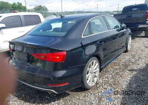 2016 Audi A3 2.0T Premium z USA, uszkodzony, nr VIN WAUJ8GFF9G1004647